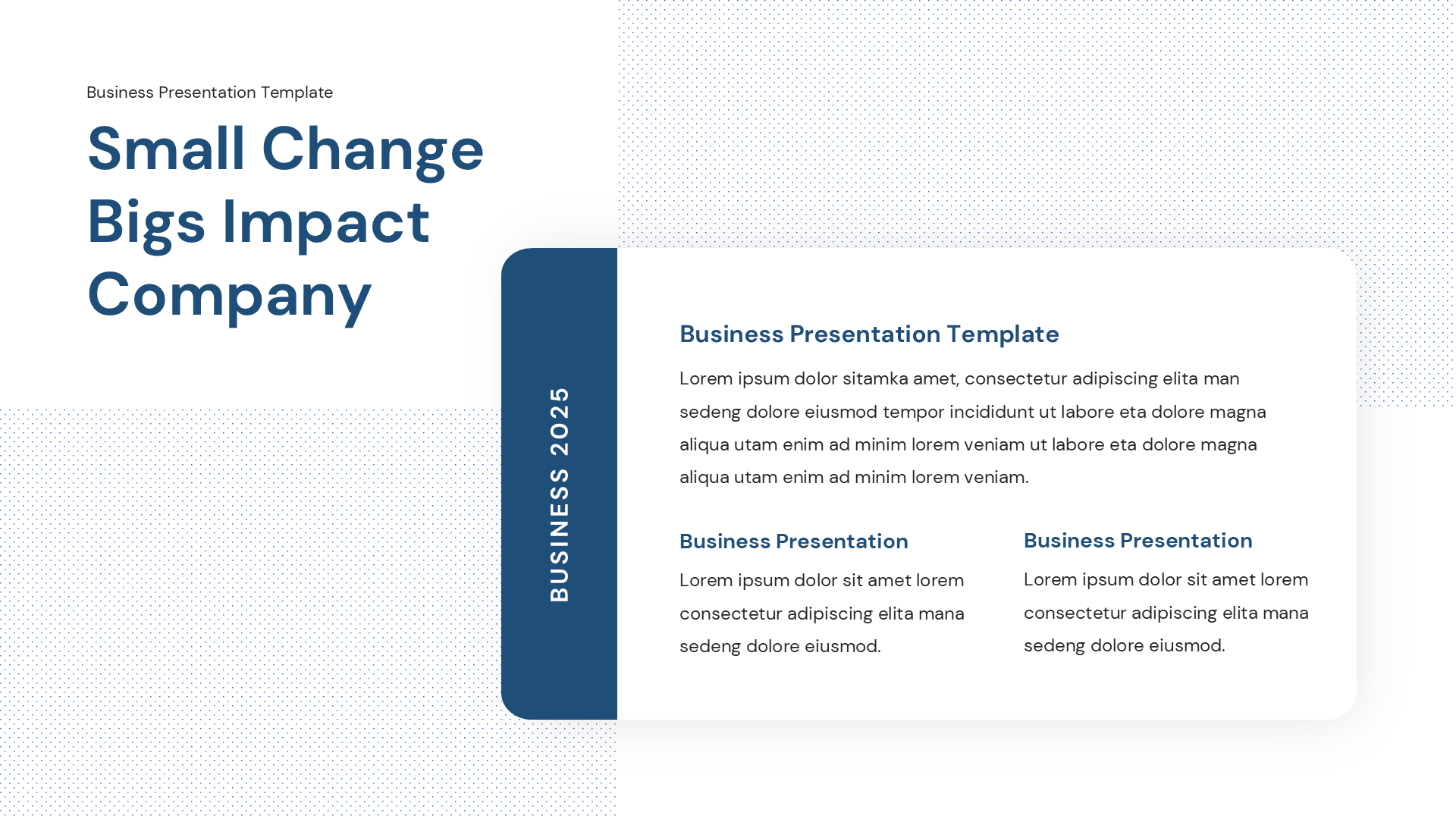 Corporate Business V2 slide 7
